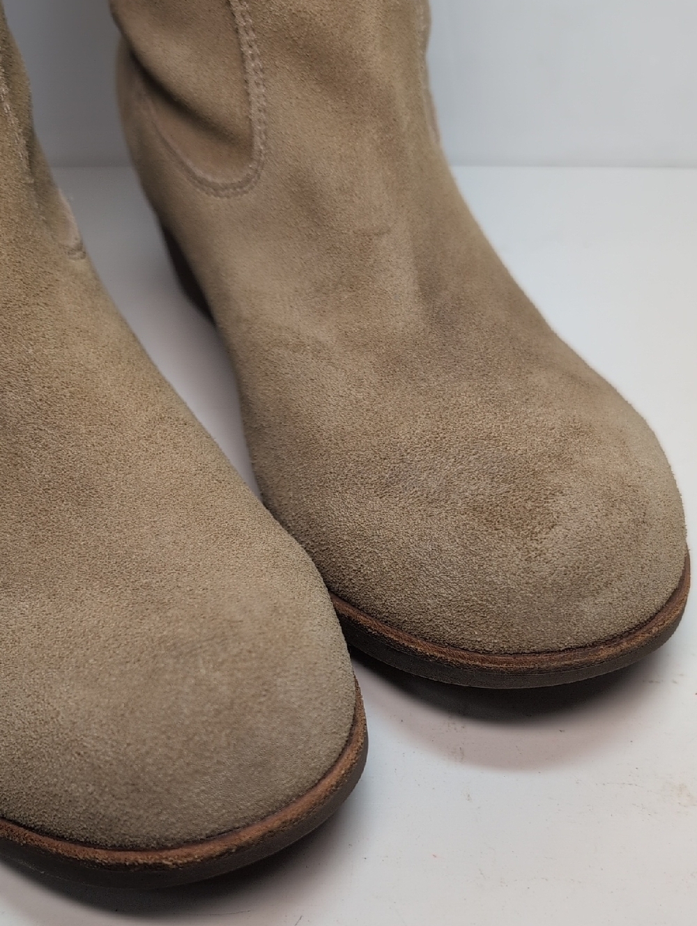 UGG Rioni western inspired mid calf suede boots women's size 9 EU 40 - Picture 6 of 14